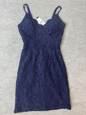 Nordstrom Speechless Navy Party Dress Sz 3 NWT